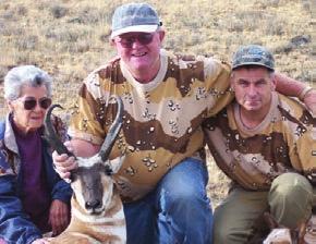 For more than 25, years he has volunteered with the Nevada Department of Wildlife to help teach others about hunting, fishing and archery.