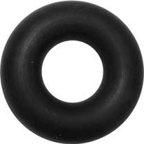 Black R0100 7/16'' OD White R0101 Rubber Rings Size Color