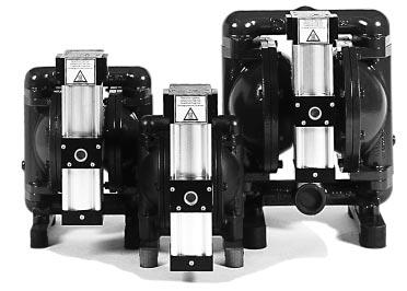 DEPA Air Driven Diaphragm Pumps Series M High Pressure Type DB for Delivery Pressures up to bar Ideal for closed delivery (dead head) applications or where air pressure is abnormally low.