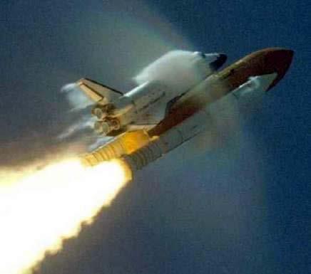 Shuttle sonic boom The Thrust SST,