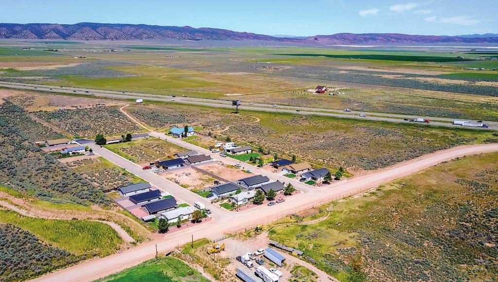 16.67± AC I 15 Eagle Rock Commercial I-15, Exit 75, Parowan, UT 84761 Property Features I-15 frontage visibility Development acres within Parowan city limits Underground utilities: water, sewer, and