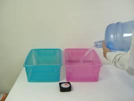 17. STEP 1 Fill two adequately sized containers (for the number of