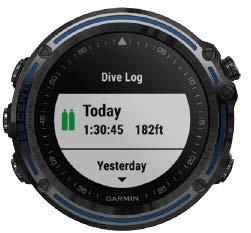 Best performance through advanced sensors like surface GPS, 3-axis compass, altimeter, depth and temperature sensor, gyroscope, Elevate wrist heartrate and more.