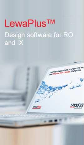 Why use LewaPlus for system design? The software offers you everything you need for system design It covers almost all RO design configurations More then 10.
