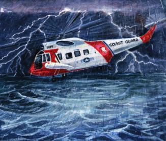 March 7, 2001 Coast Guard Rescues Horses A bad storm can hit with rolling thunder and lightning flashes. Sometimes animals are in danger because of such a storm.