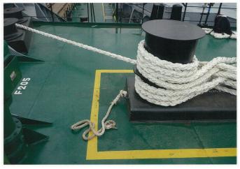 Stopper Bollard Example of Use of Stopper Stopper The ordinary seaman A 2 The ordinary seaman A 1 Location of the ordinary seaman A 1 and ordinary seaman A 2 at Time of Accident The crew of Vessel A