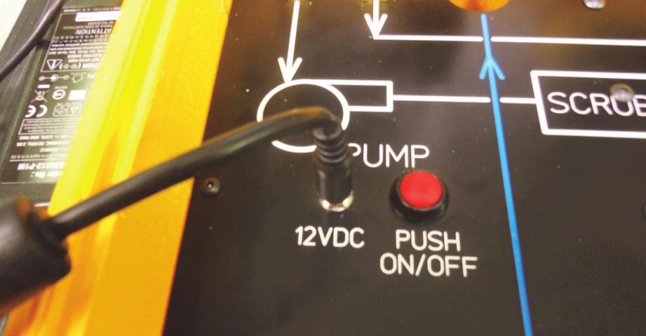 To turn on Gas Diluter, press power button once (Figure 3.5-2).