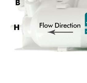 valve to an Open position - Output line is crimped > Remove crimp - Incorrect installation >