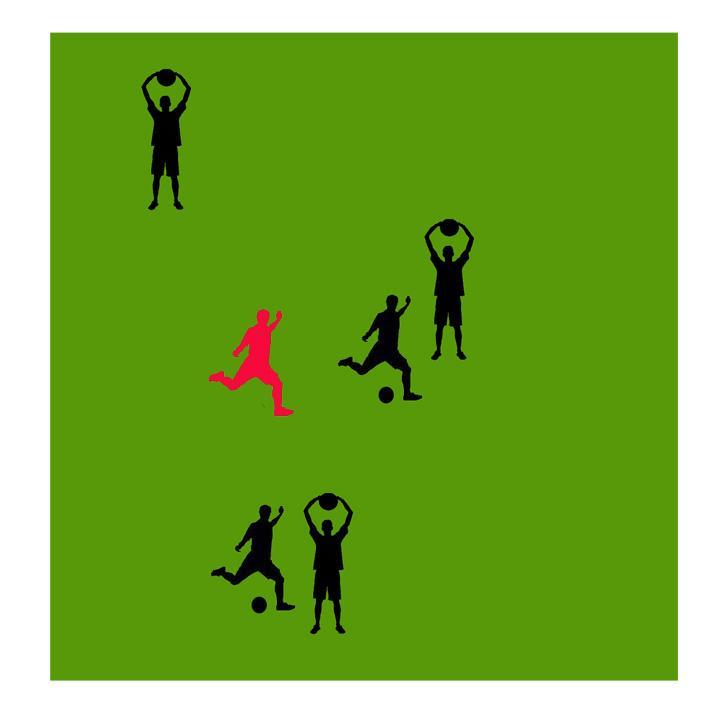 Freeze Tag Freeze Tag Set up a playing grid. One player is it while the other players each have a ball. The player that is it tries to tag all the other players while they dribble their own ball.