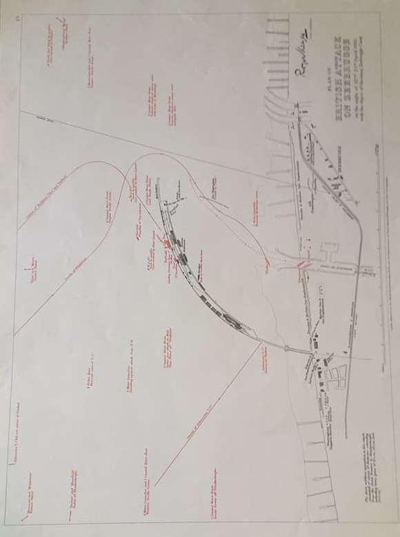 This above photo is of one of the museum's artefacts made available to attendees of the preceding Zeebrugge Centenary Conference and is of a detailed map of the raid drawn up in 1930.