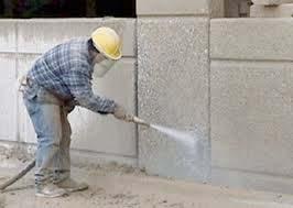 Exposures range from high levels, such as abrasive blasting to lower exposures from wet sanding of textures and paints.