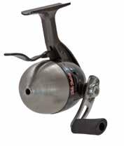 design reduces line twist and increases line recovery Reel weight