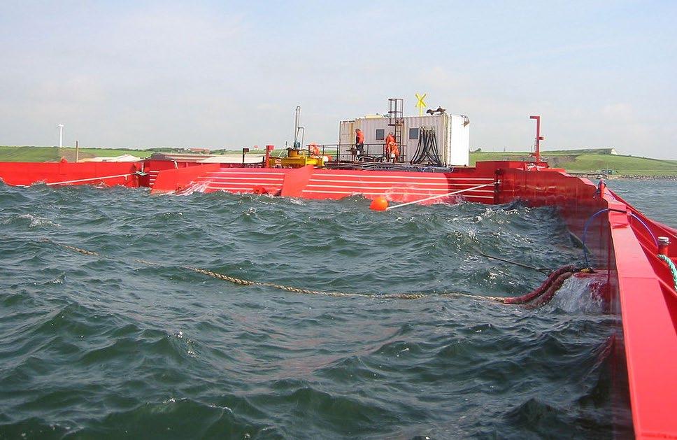 WAVE DRAGON OVERTOPPERS Wave Dragon was the world s first offshore WEC and most well-known of the overtopping converters, although the firm behind it is has