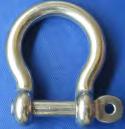 33 469 BOW SHACKLE SS. PIN SIZE 8 mm. 478 SAFETY SNAP SS. 10 mm. LENGTH O/A 100 mm. 470 BOW SHACKLE SS. PIN SIZE 10 mm.