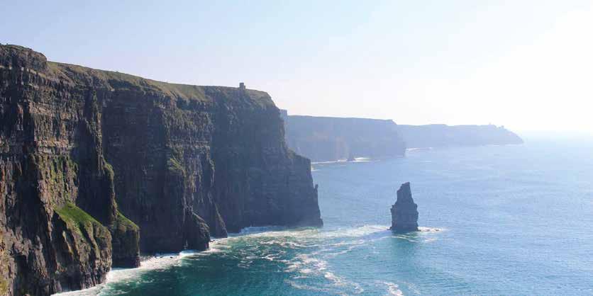 Your Irish Adventure begins here! Travelling from Dublin, you will leave the crowds and noise behind and begin your journey along the Wild Atlantic Way.