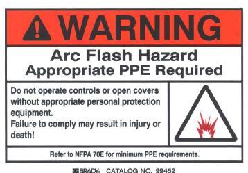 Appendix H: Arc Flash Warning