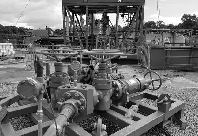 The separator typically consists of a vessel, an oil flow-measuring system with dual meters, a flow-measuring system for gas, several sampling points for each effluent phase, and two relief valves to
