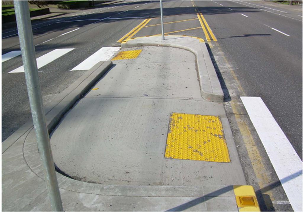 Geometric Modifications Raised Median Islands Offset crosswalks (2-stage crossings) o