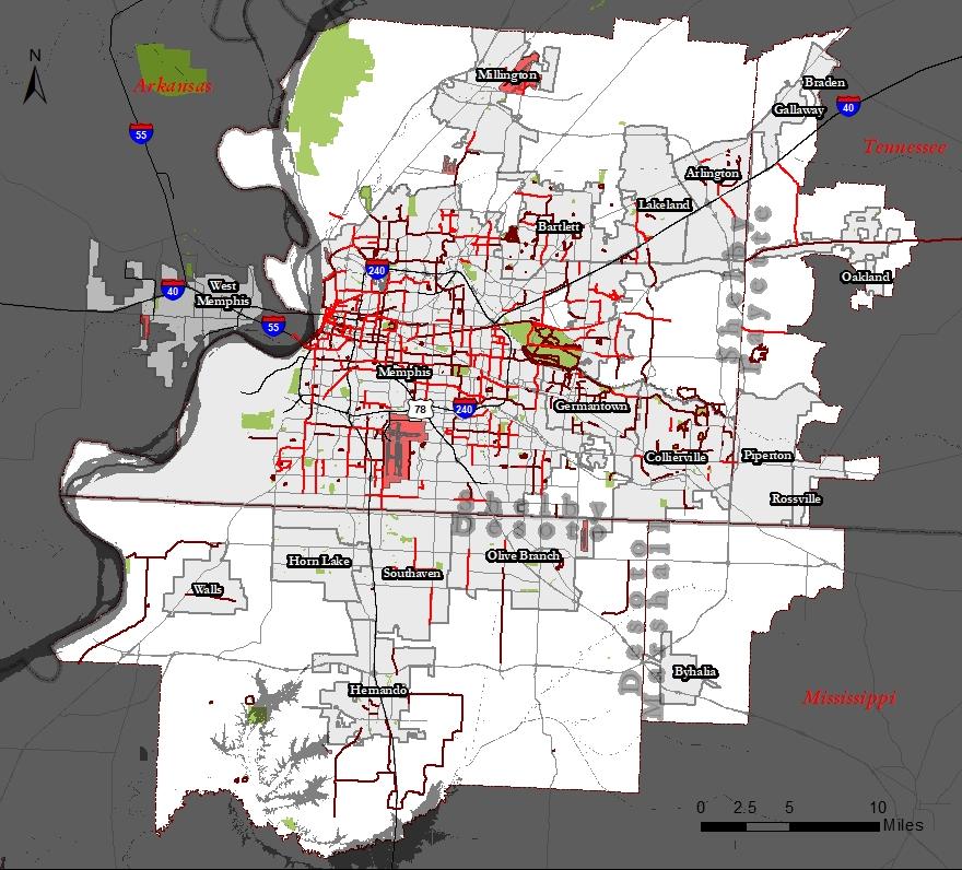 Memphis MPO Bicycle & Pedestrian Overview
