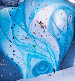 3D CURVES Climbing walls in details DEEP SPACE Urban Climb Milton, Brisbane, Australia Inspired by the famous sandstone canyons of Utah and the boulders of Fontainebleau, 3D
