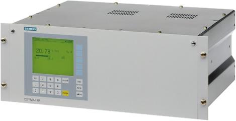 OXYMAT 6 Overview The measuring principle of the OXYMAT 6 gas analyzers is based on the paramagnetic alternating pressure method and is used to measure oxygen in gases in standard applications.