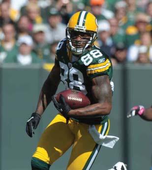 PACKERS TEAM NOTES AN EMERGING PLAYMAKER After returning from a knee injury last season in Week 11 that had forced him to miss the better part of four games, TE Jermichael Finley was one of the more