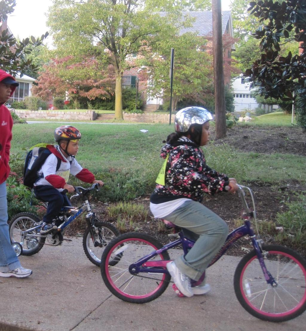 How it s done: Gladys Noon Spellman Elementary Cheverly, MD Ped/bike safety unit in PE
