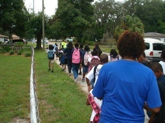 City of Tampa Walking School Bus After-school recreation programs Reduction