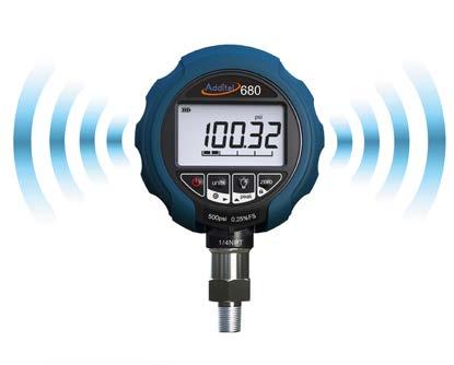 Pressure / Process Calibration Equipment Additel 680 Series Digital Pressure Gauges Pressure ranges to 40,000 psi (2,800 bar) 0.05%, 0.1% or 0.
