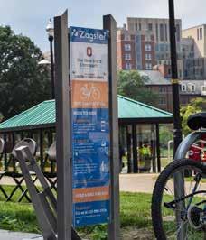 The placement of the bike share stations also depends on aspects such as concentration of students nearby,