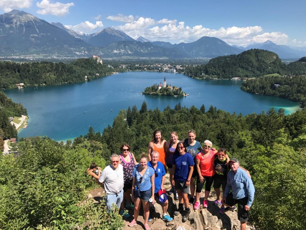 Lake Bled, Slovenia we swam this one too After the Strel week, we spent a weekend in historic Ljubljana checking out this delightful city ancient, clean, environmentally conscious.