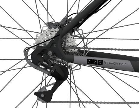 CAUTION: Never move the shifter while pedaling backward, nor pedal backwards immediately after having moved the shifter. This could jam the chain and cause serious damage to the bicycle. b. Shifting the Rear Derailleur The rear derailleur is controlled by the right shifter.