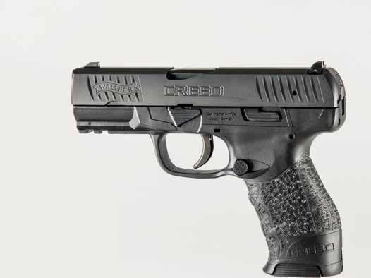 3 PRODUCT DESCRIPTION 3 PRODUCT DESCRIPTION 3.1 Main Features The CREED is a hammer fired semi-automatic pistol with constant trigger pull.
