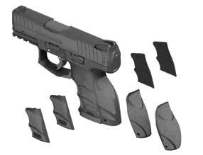 pistols HK pistol slides are machined from high-strength steel with a carbonnitride hostile environment finish.