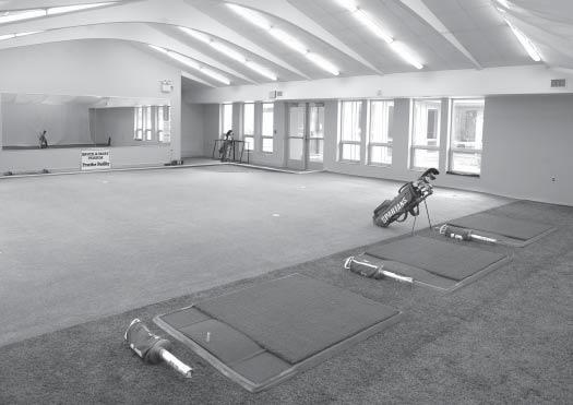 MSU Golf Facility 2006-07 Michigan State Golf Bruce and Mary Fossum Practice Facility Adds Flexibility to Spartan Golf Program Men s golf coach Mark Hankins entered East Lansing in 1999 hoping to