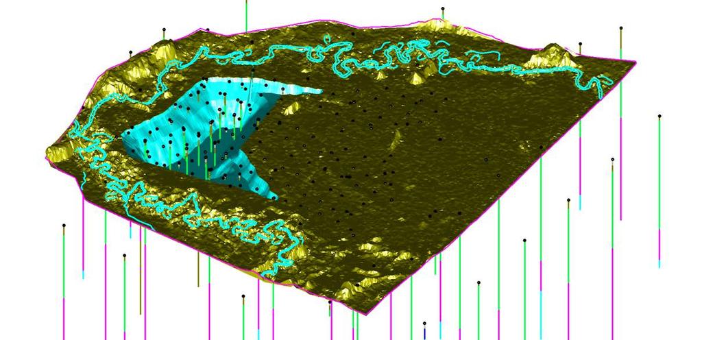 Detailed Design Inputs Field investigations Geologic modeling Groundwater modeling Surface Water modeling Water quality modeling Flood modeling Iterative