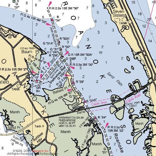 Manteo: Probably the most confusing navigational part of this trip is the southern approach to Manteo.