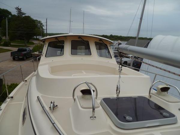 Looking aft Over Front