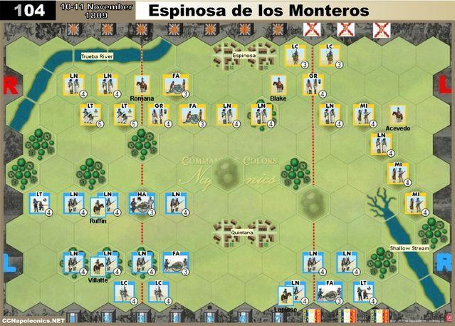 ESPINOSA DE LOS MONTEROS - 10/11 November 1808 Historical Background After the escape from Zornoza, Blake s army was still in trouble.