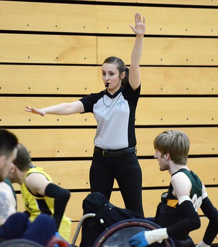 UNIT 6: COMMU UNIT 6: COMMUNICATION AND MAN MANAGEMENT A GBWR Level 1 referee should be able to officiate a game of wheelchair rugby using inter personal skills.
