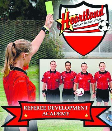 And, just like the athletes on the opposing teams, the referee team is highly-skilled and rigorously trained. Heartland Soccer Association employs 1,300 referees working leagues and tournaments.