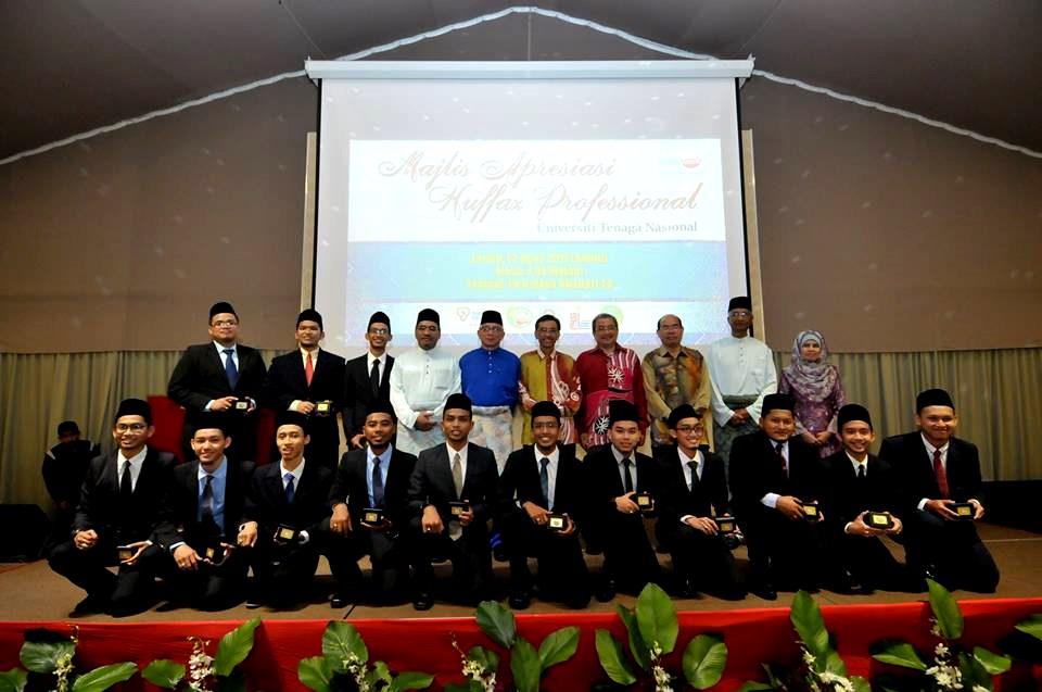 13 OGOS 2017 Putrajaya Majlis Apresiasi Huffaz Profesional UNITEN Majlis Apresiasi Huffaz Profesional Universiti Tenaga Nasional buat pertama kalinya diadakan, bagi meraikan pelajar-pelajar Tahfiz