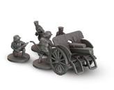 FIELD ARTILLERY A field artillery unit is made up of 1 artillery piece and four crew member figures. A field artillery unit is classified as a battlefield soldier unit.
