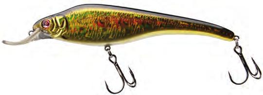 Acast Minnow (MR&ML) The Medium Runner (MR) lip is one of a kind : rounded sides, thinner on top and wider at the end, this revolutionary shape gives the lure a unique reactivity, immediately