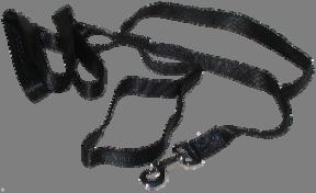 leather & soft grip leashes Page 4 Heavy Flat Braided Harness Leather Leash made with Heavy Solid Brass Hardware.