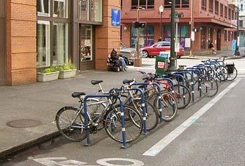 BICYCLE FACILITIES CORRALS ($) In-street bike corrals.