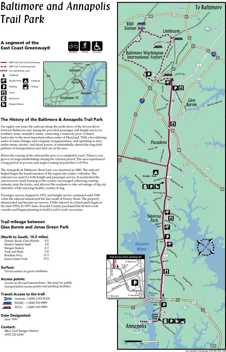 4. East Coast Greenway Joint Marketing The East Coast Greenway Alliance is developing a system of interconnected trails from Key West, Florida to Calais, Maine.