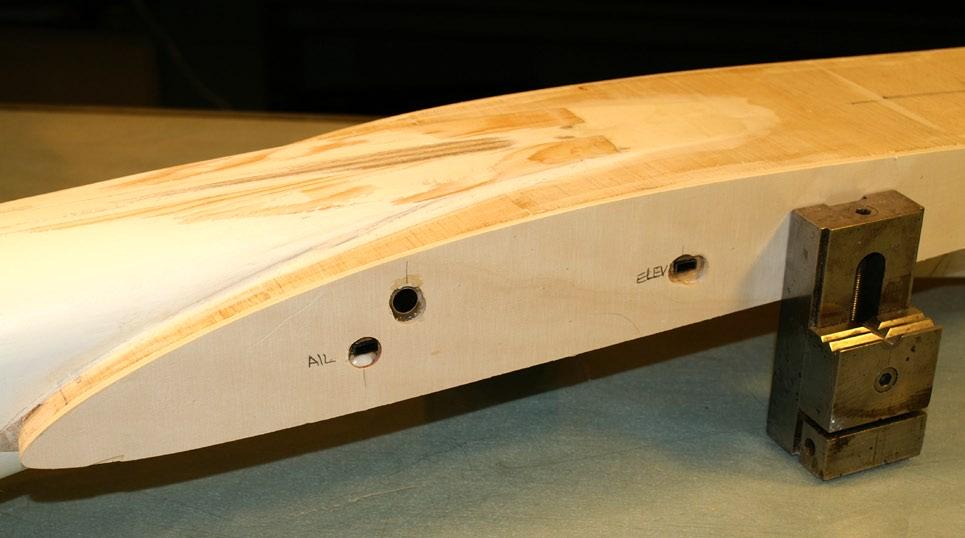 The wing stub assembly, keel, and shells are a fully integrated assembly.
