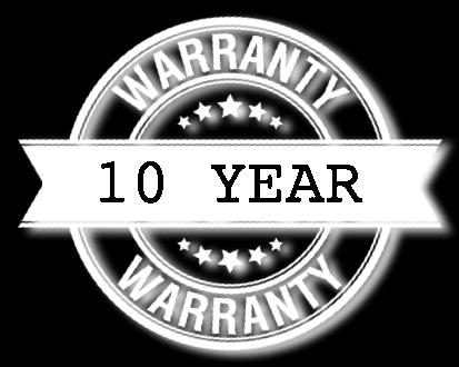 quality materials which allows us to offer a full 10-Year Pass Through Warranty.