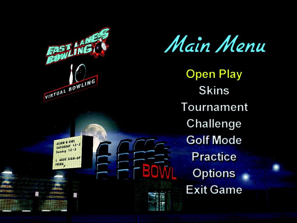 FAST LANES BOWLING Golf Bowl on a course of 18 unusual pin configurations. Practice Improve your skills by practicing the shots you can t quite nail.